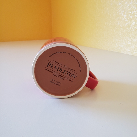 Pendleton National Parks Collectible Mug 18 Oz Stoneware Mugs Colorful Red Mug - Picture 7 of 8